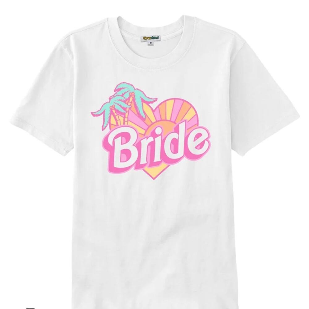 Tipsy Elves White Bride Tee Shirt 2XL NWT